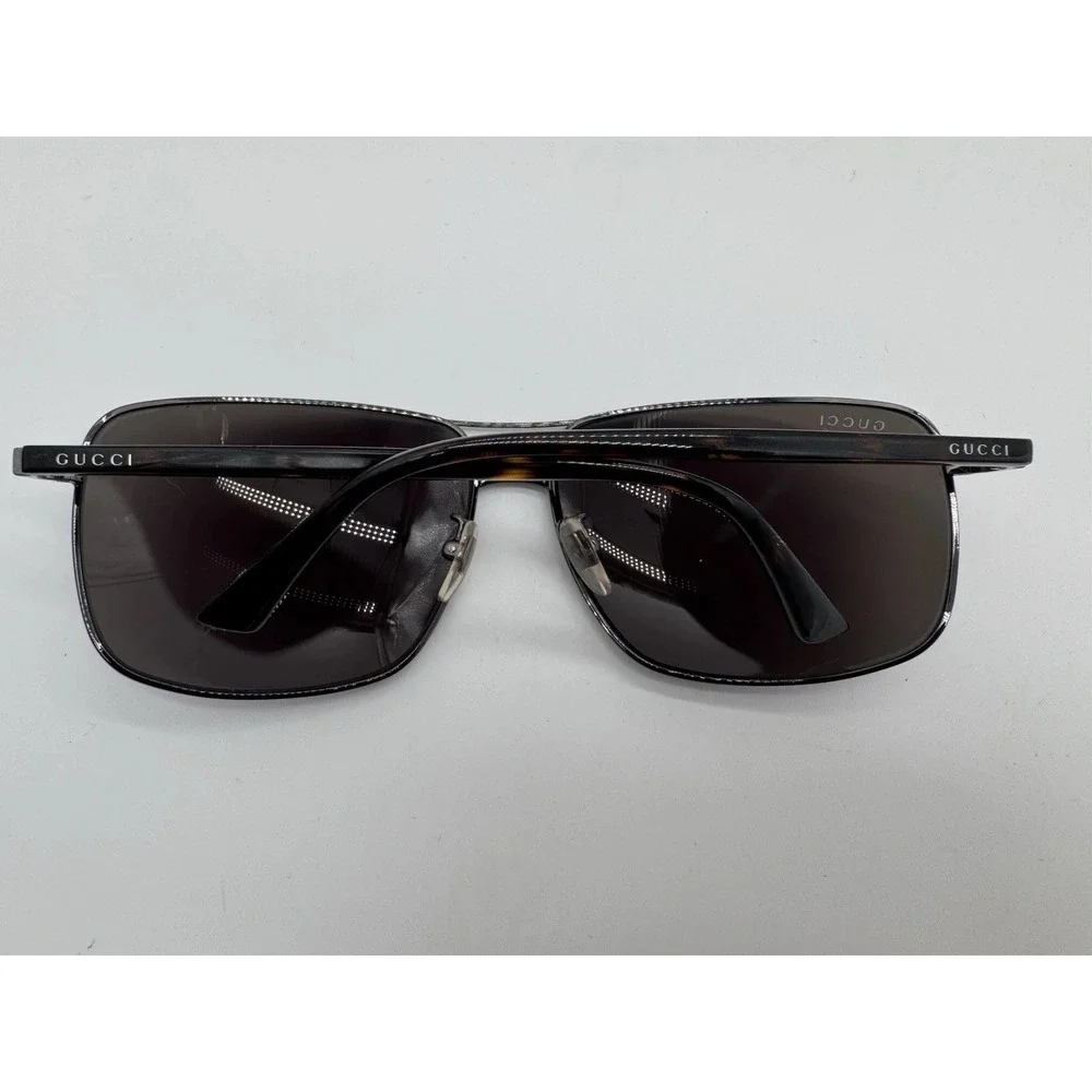 Authentic Gucci GG0065SK 003 Aviator‎ Sunglasses Blue Mirror - Made in Japan